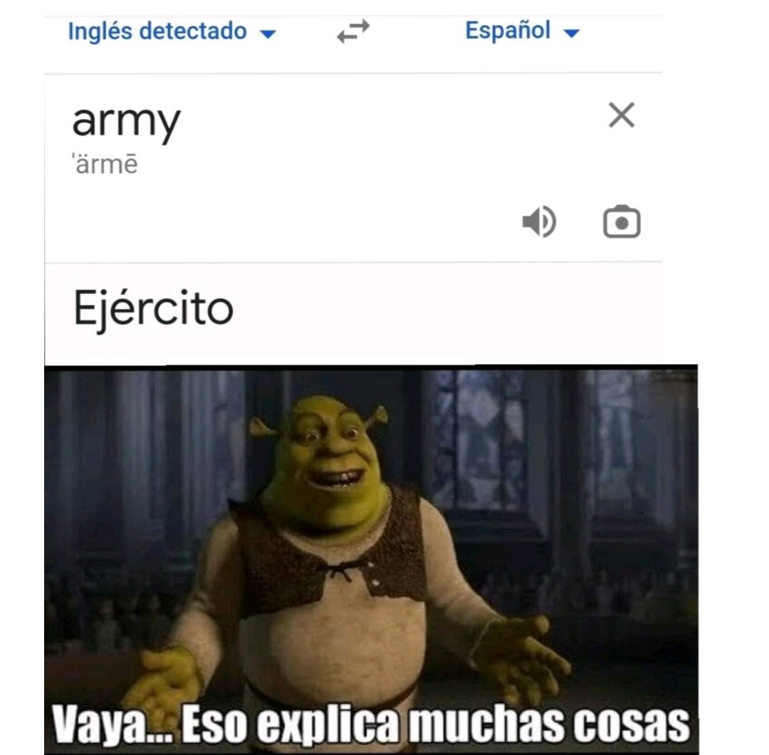 Ejército - meme