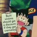 Goku Dark humor