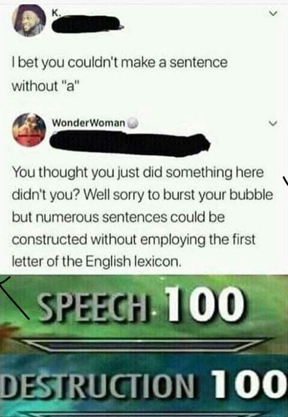 Yes, speech 100 - meme