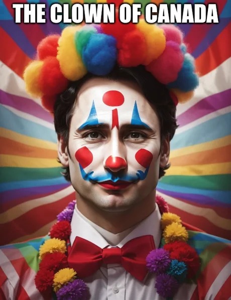 The clown of Canada - meme