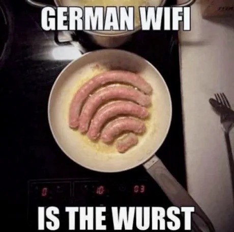 German wifi - meme