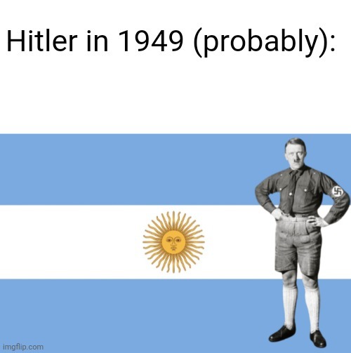 Hitler be chillin - meme