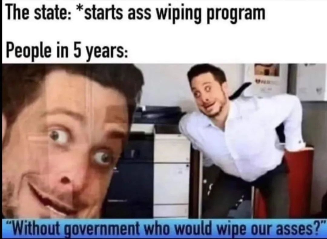 Ass wiping brogram - meme