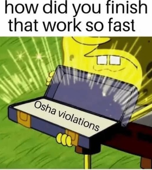 OSHA Violations - meme