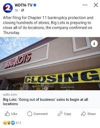 Big lots stores closing meme news