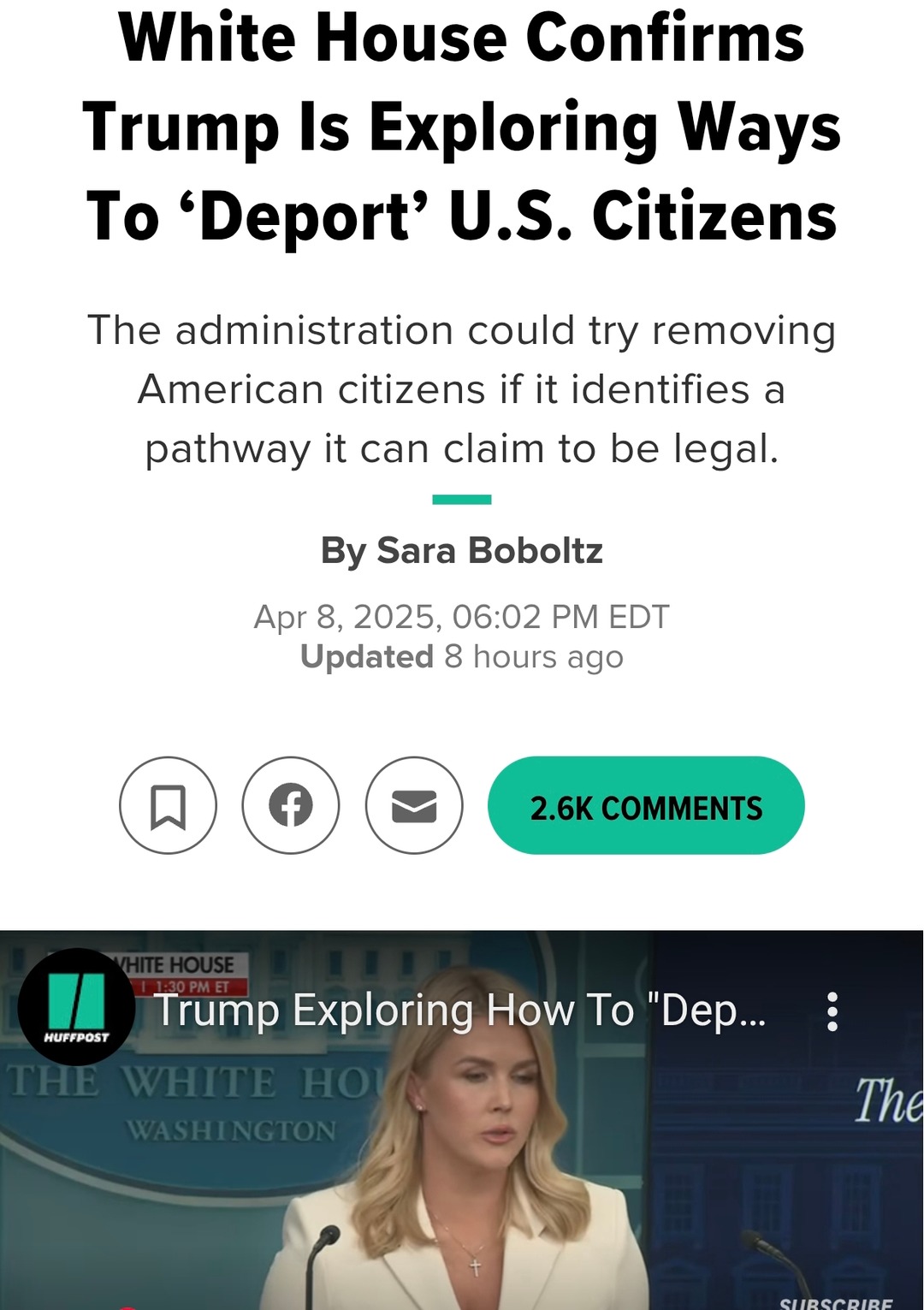 Trump considering deporting US criminal citizens - meme