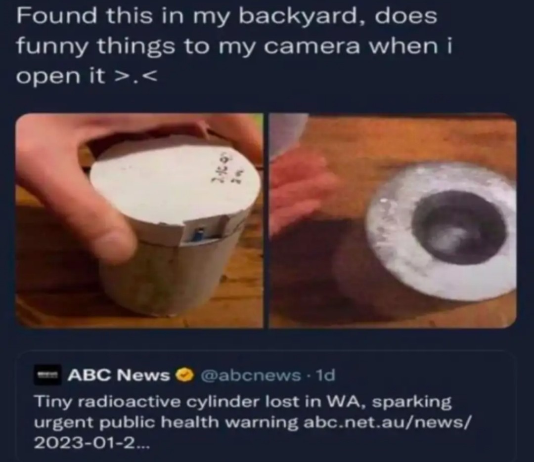 Dongs in a cylinder - meme