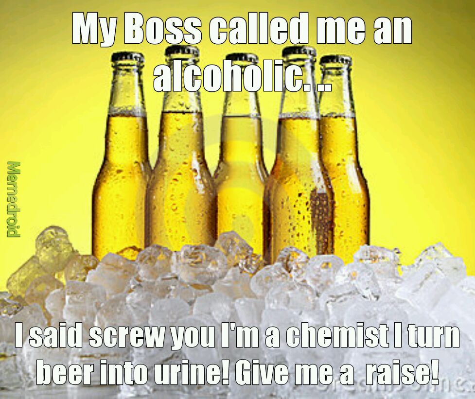 Alcohol Chemist - meme
