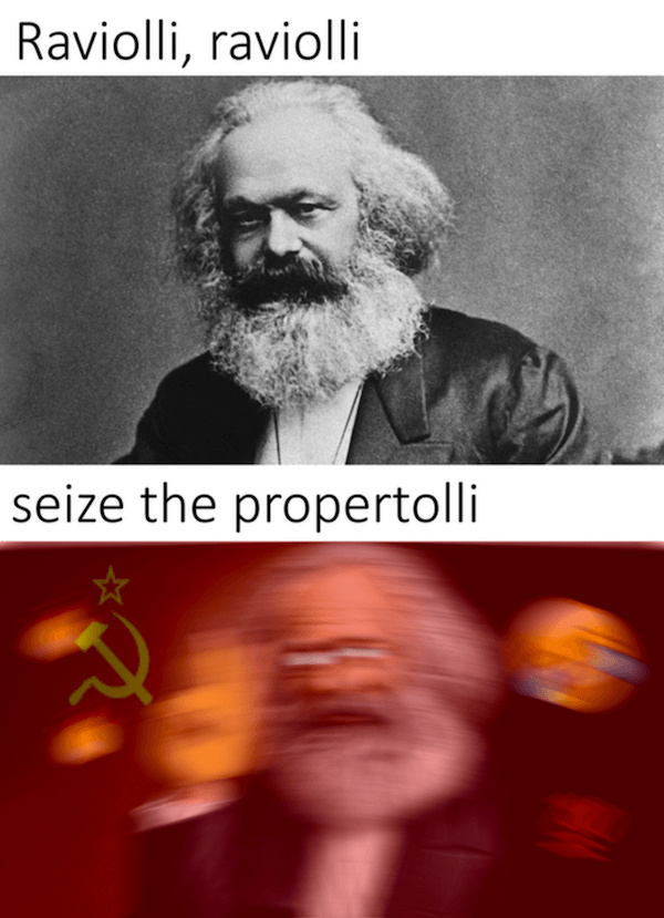 Seize the means of production - meme