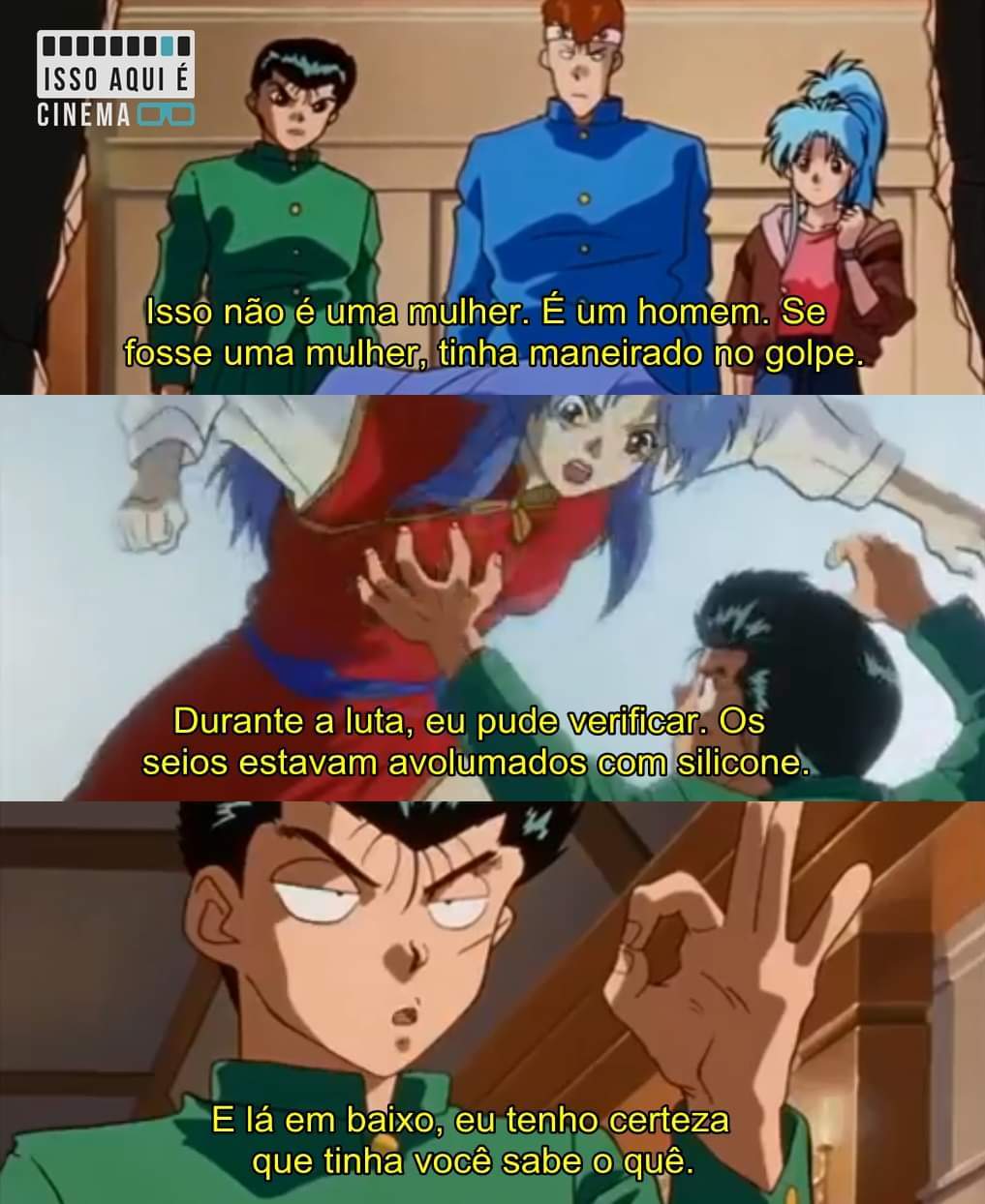 Frases Brasileiras Em Yu Yu Hakusho : r/brasil