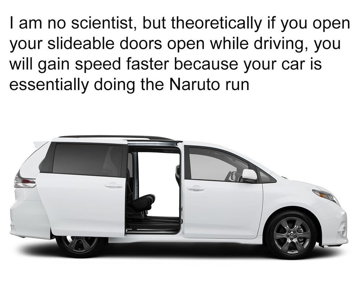 The naruto run - meme
