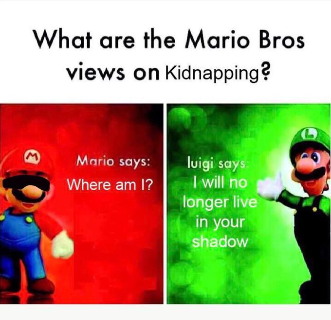 The year of Luigi never ended - meme