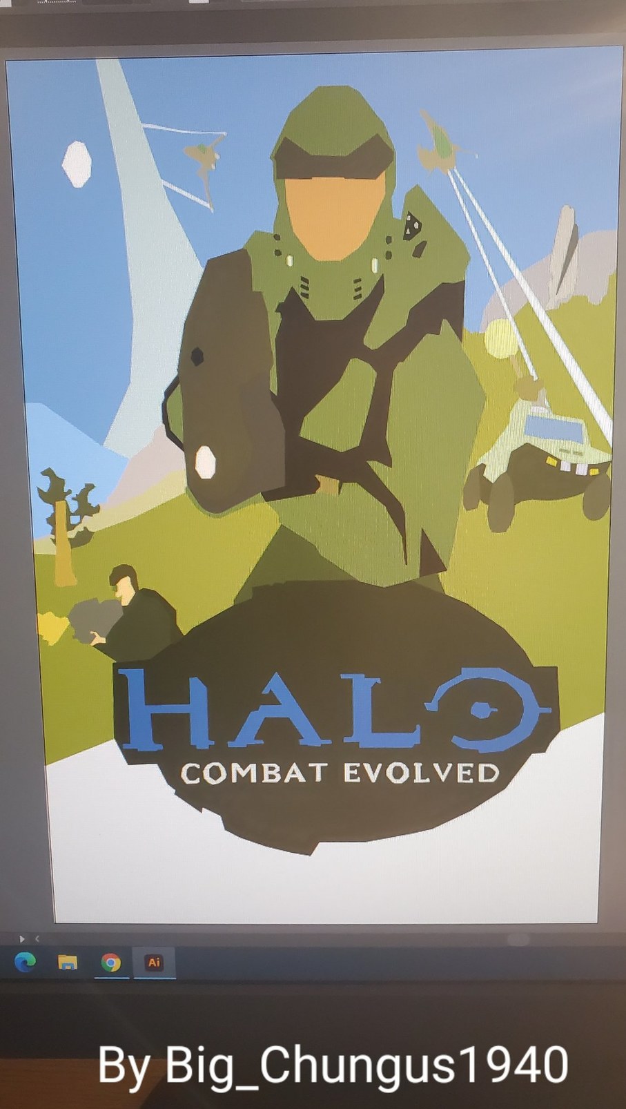 Some halo fanart I have been working on - meme