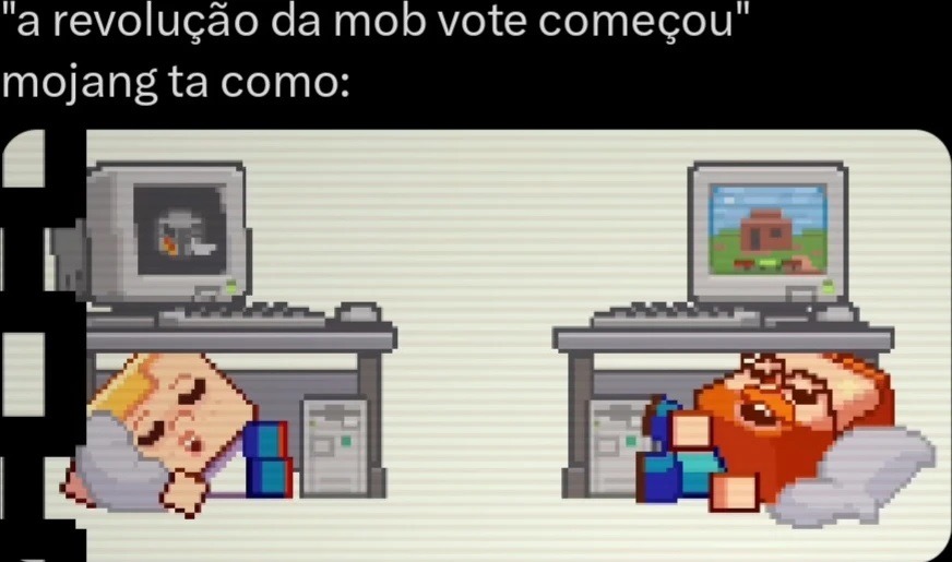 Certeza que estão fazendo um surubão - meme