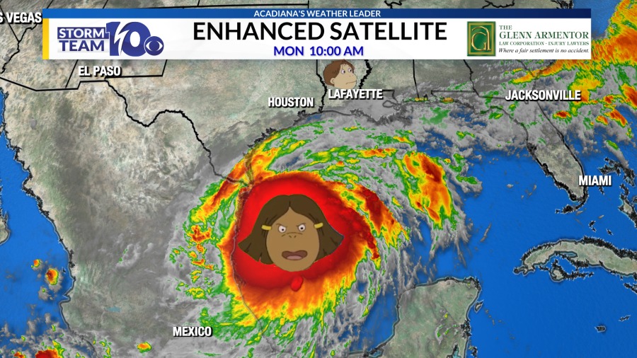 Hurricane Francine - meme