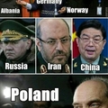The MoD of Poland's face amuses me