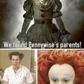 pennywise and parents 