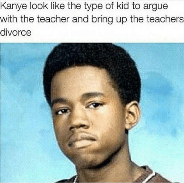 How Kanye looked like - meme