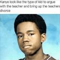 How Kanye looked like