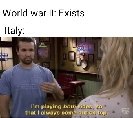 "Italian food" - meme