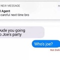 Title doesn’t know Joe