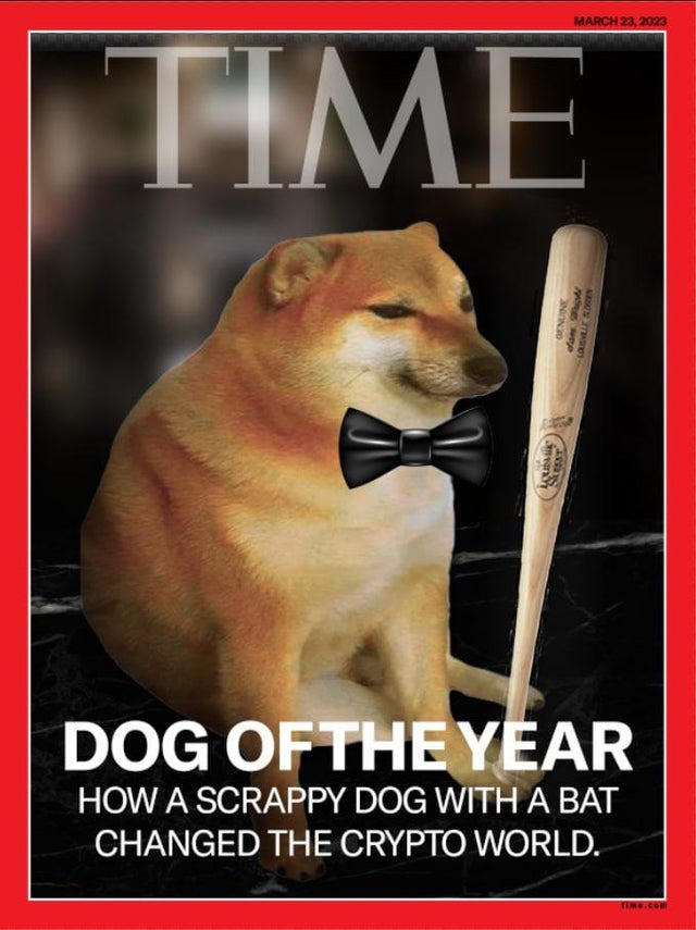 Dog of the year - meme