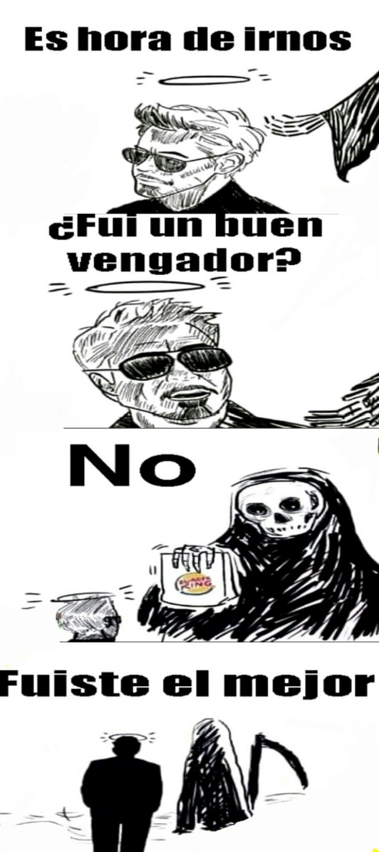 No me quiero ir señor stan - meme