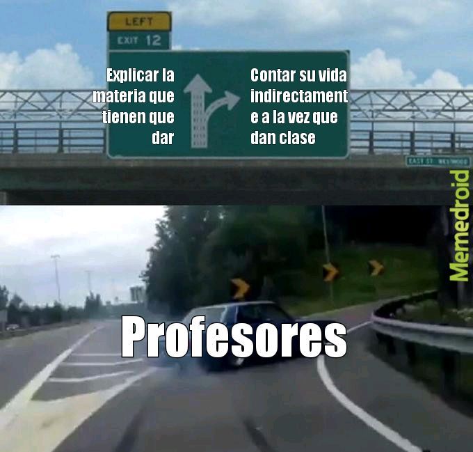 Profesores - meme