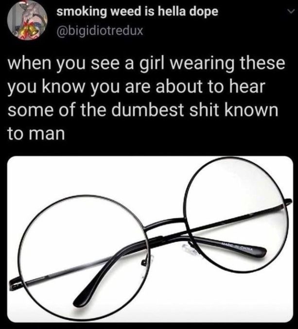 Le glasses - meme
