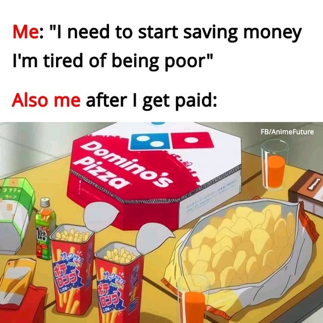 saving money - meme