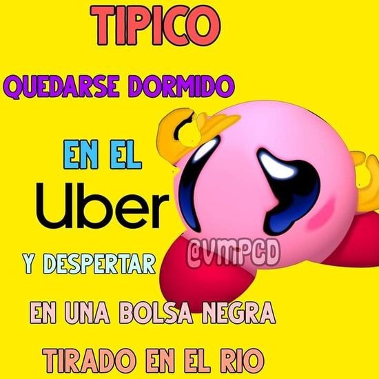 Uber en Latinoamérica - meme