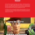 Contexto: Charles Martinet (el actor de voz de Mario y otros personajes) se retiró y la gente anda triste