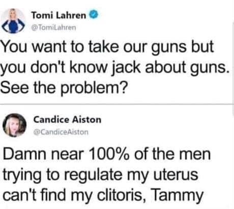 You want to take our guns but you don't know jack about guns. See the problem? - meme