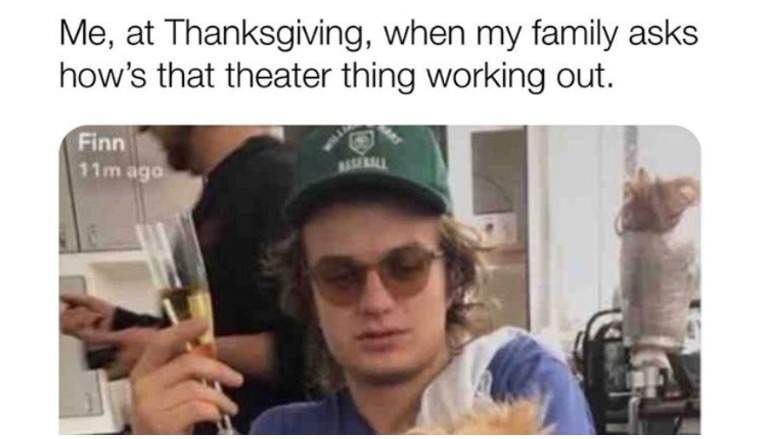 Me at Thanksgiving - meme