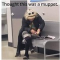 J'ai cru que c'etait un Muppet