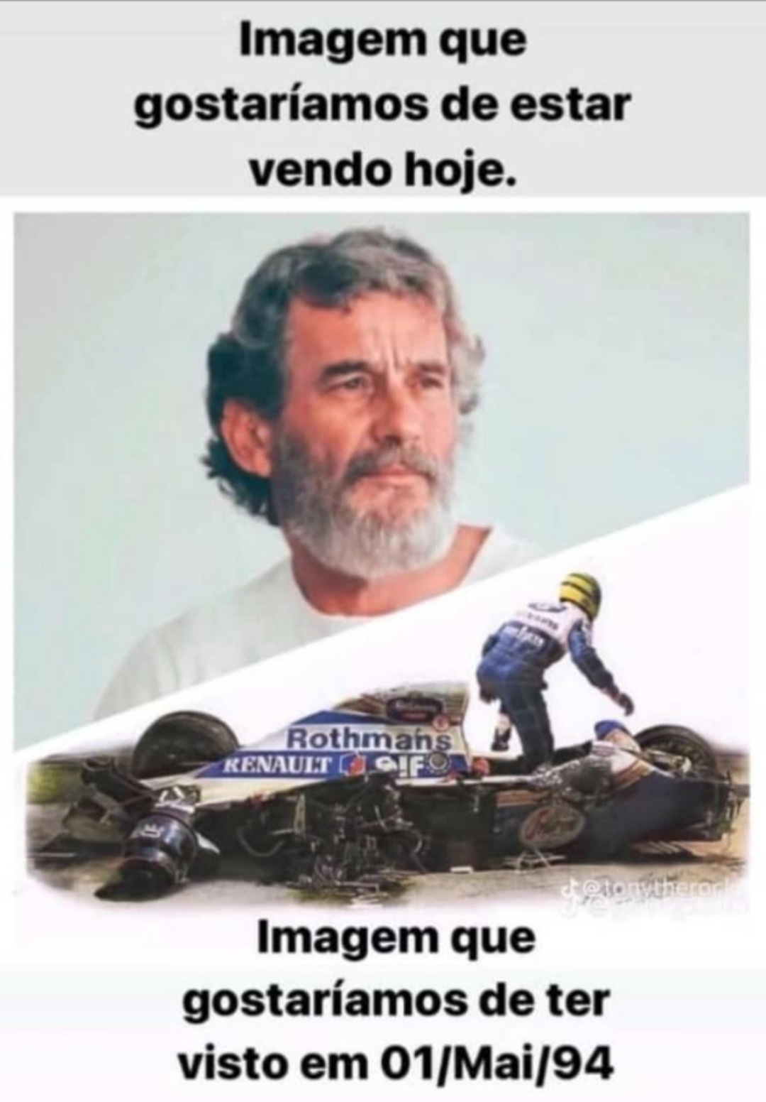 Senna do Brasil - meme