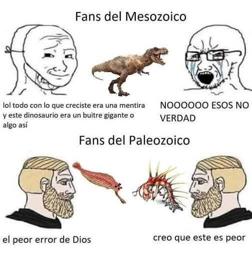 Cuando descubrís que tu dino favorito era básicamente una gallina - meme