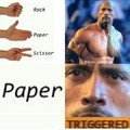 Is it because the paper is white? Racist rock*triggered*