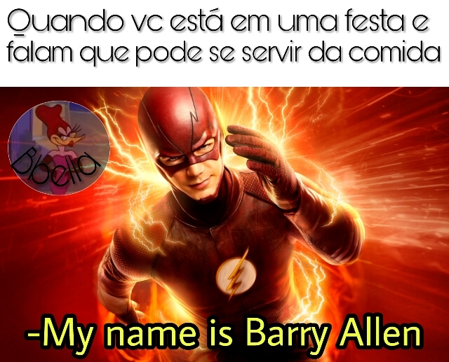 My name is Barry Allen - meme