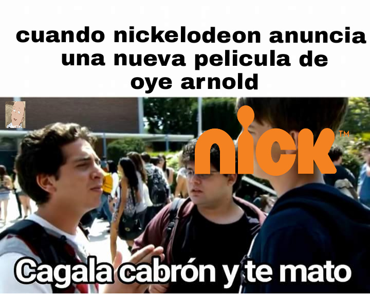 Nickelodeon se volvio una m***da en estos ultimos años - meme
