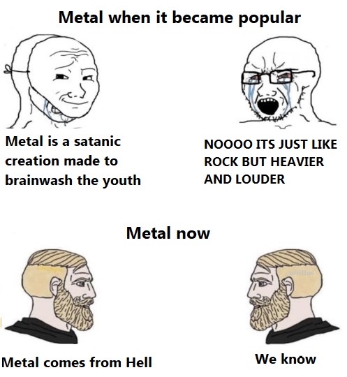 favorite metal band? - meme