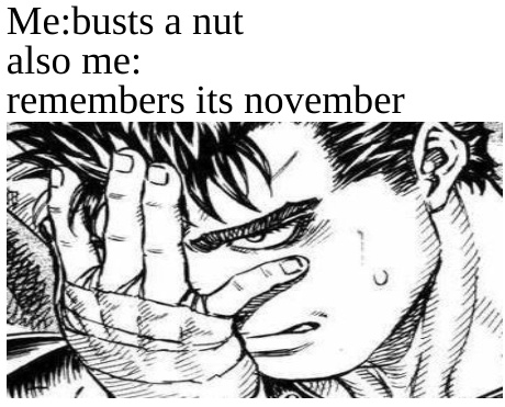 big nut novembr - meme