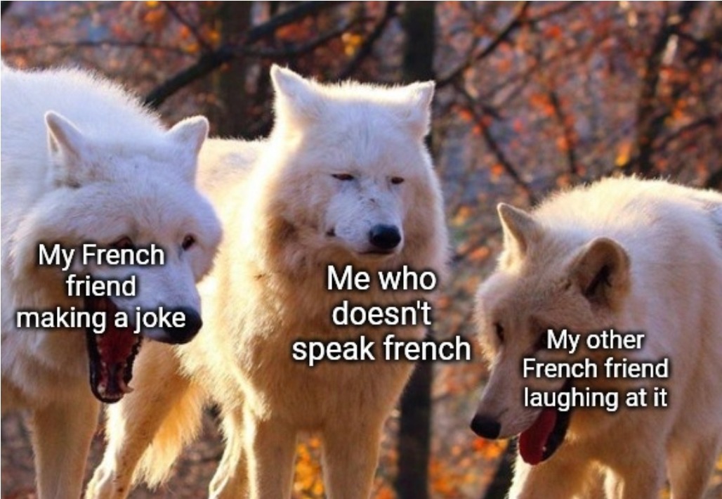 French people amirite - meme