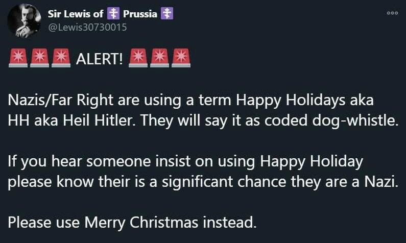 Remember, Say Merry Christmas, Show The Evil White People, They Can't Control You  - meme