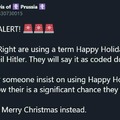 Remember, Say Merry Christmas, Show The Evil White People, They Can't Control You 