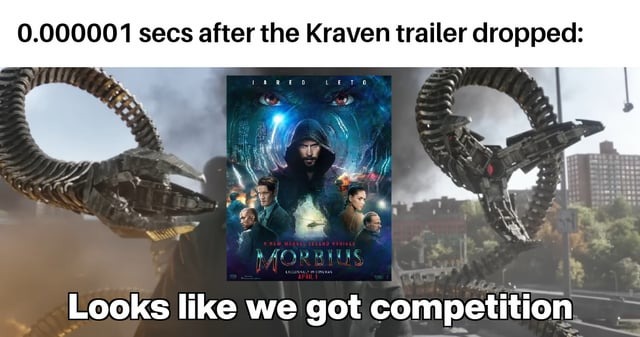 Kraven trailer dropped - meme