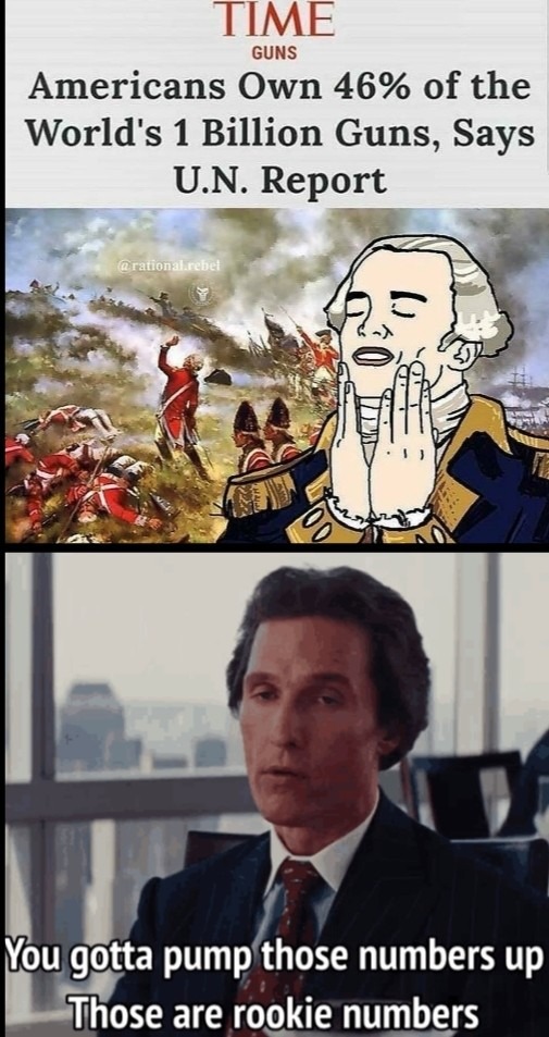 As an American,  we should own more than half! - meme