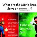 I'm with Luigi