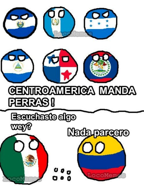 Los valcan... digo centroamerica - meme