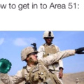 How to get into Area 51